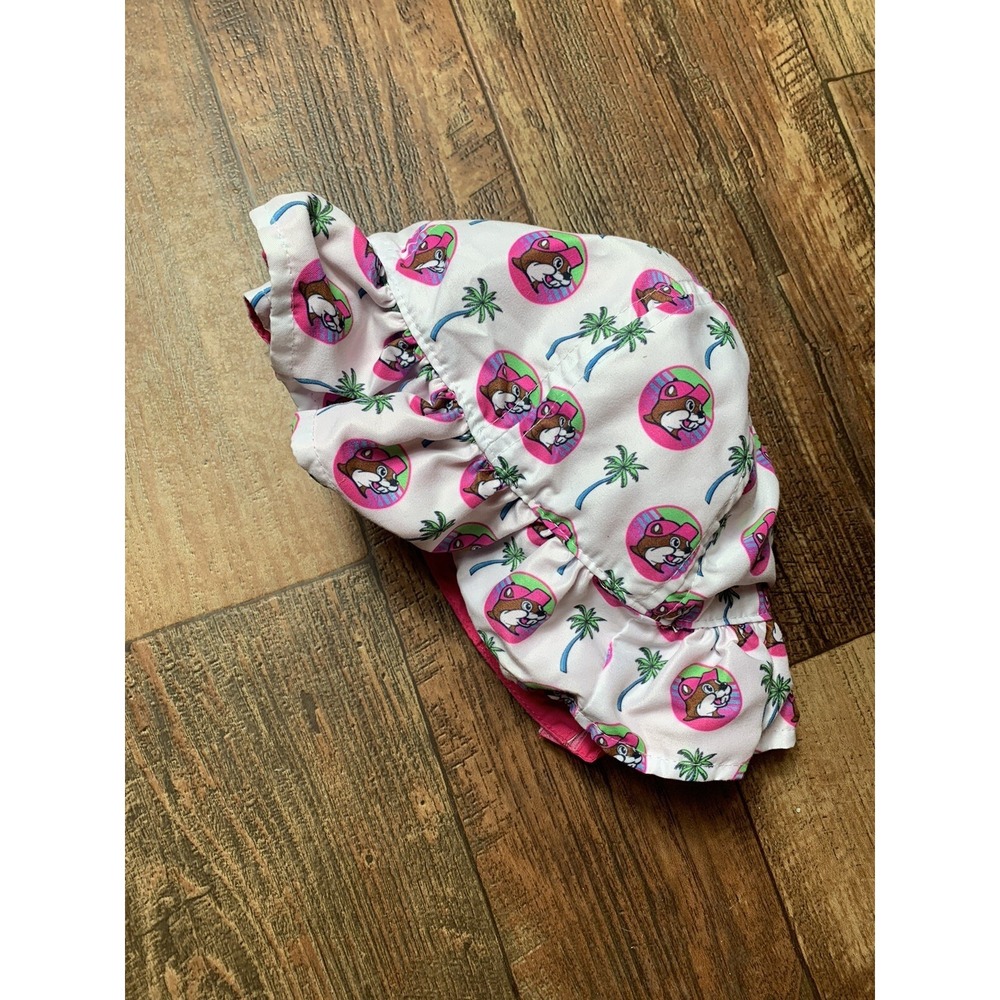 Bucees Kids Toddler Pink Bucket Beach Hat